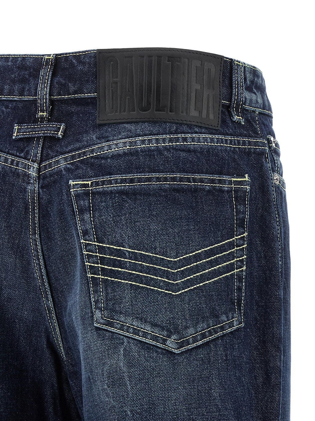 Jean Paul Gaultier Jean Paul Gaultier The Blue Cut-out Jeans