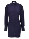 The Attico The Attico Mini Chemisier Dress