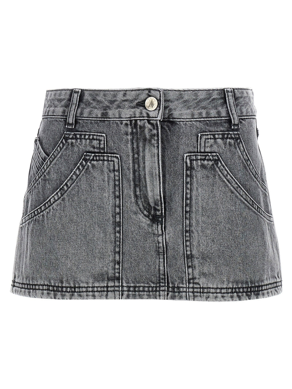 The Attico The Attico Multipocket Mini Skirt