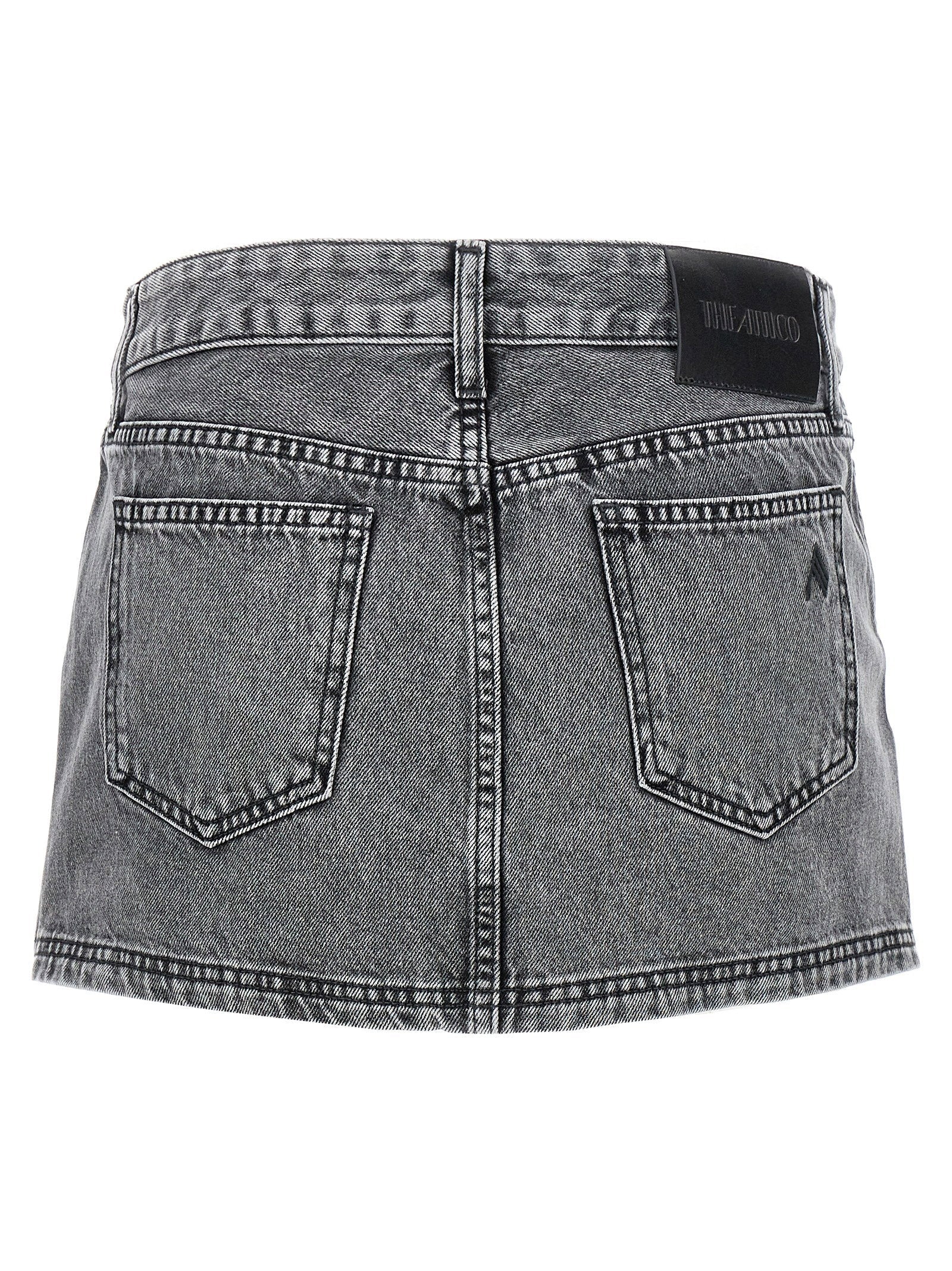 The Attico The Attico Multipocket Mini Skirt