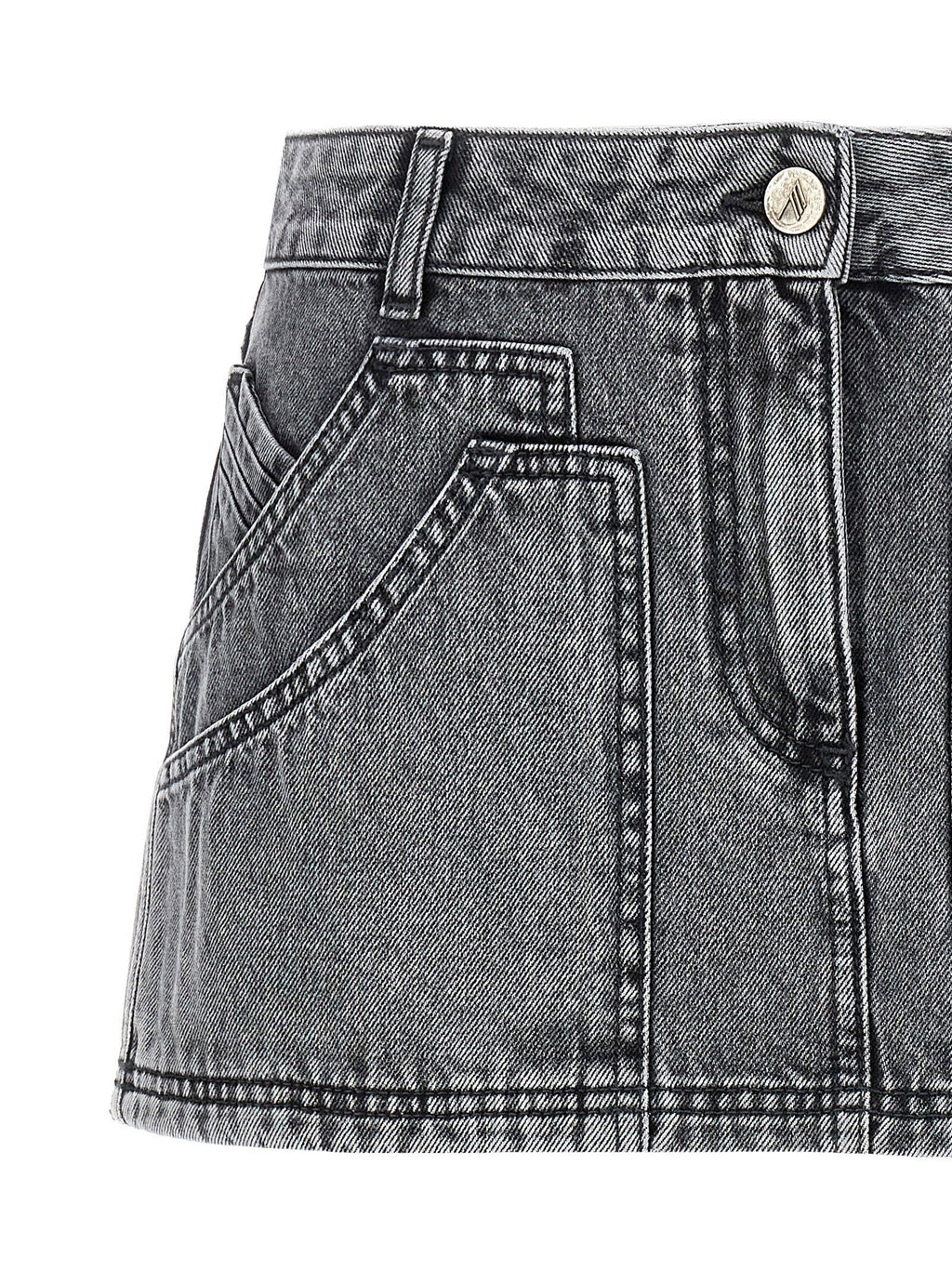 The Attico The Attico Multipocket Mini Skirt