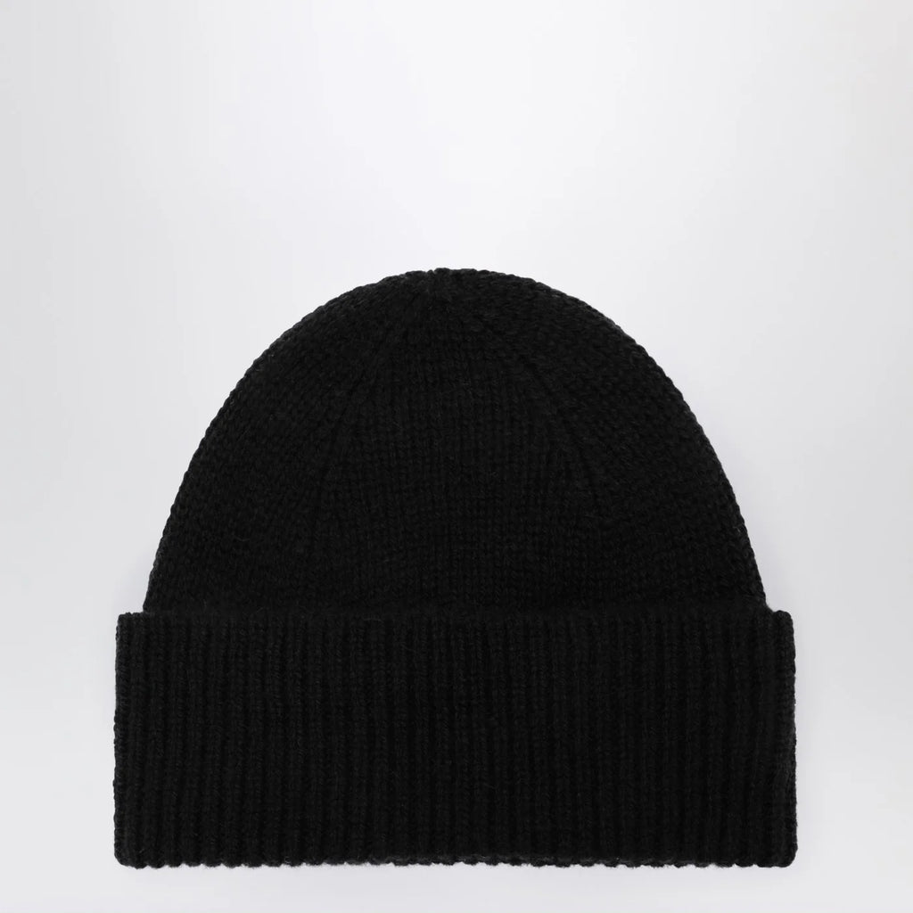 Roberto Collina Cashmere Beanie in Black