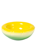 Mira Mikati x Home Studyo Hand Sprayed Ombre Yellow Bowl