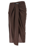 Jacquemus Jacquemus Le Jupe Paréo Midi Skirt