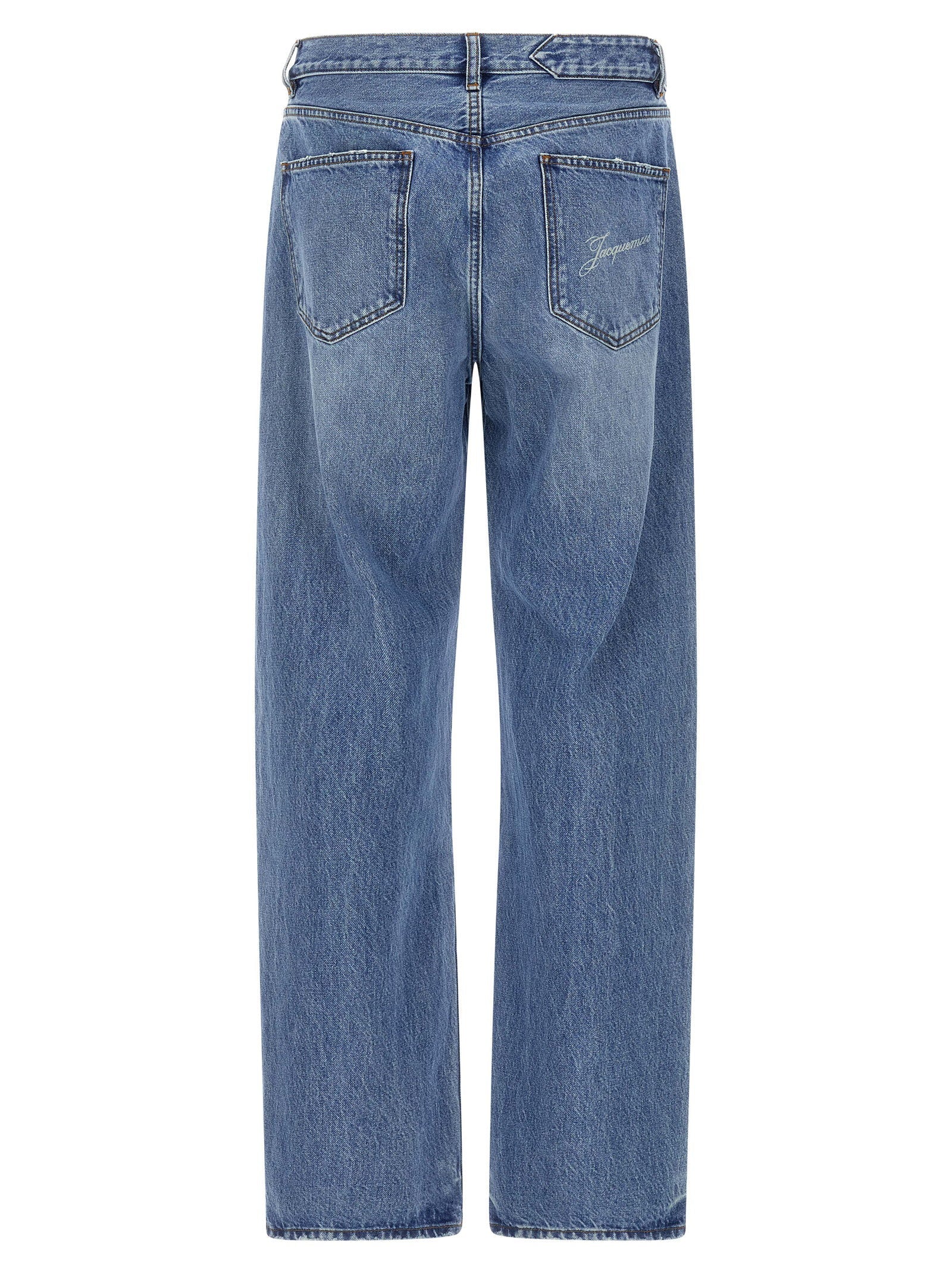 Jacquemus Jacquemus Le De-nime Droit Jeans