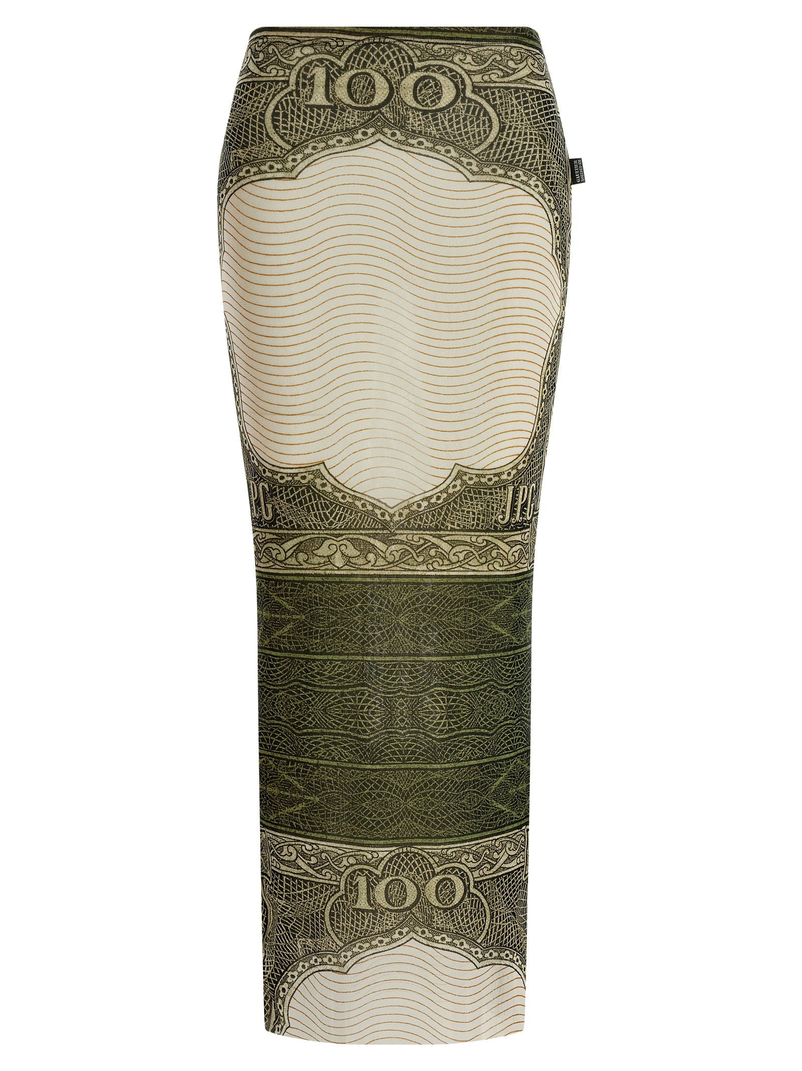 Jean Paul Gaultier Jean Paul Gaultier Re-edition - The Green Cartouche Skirt