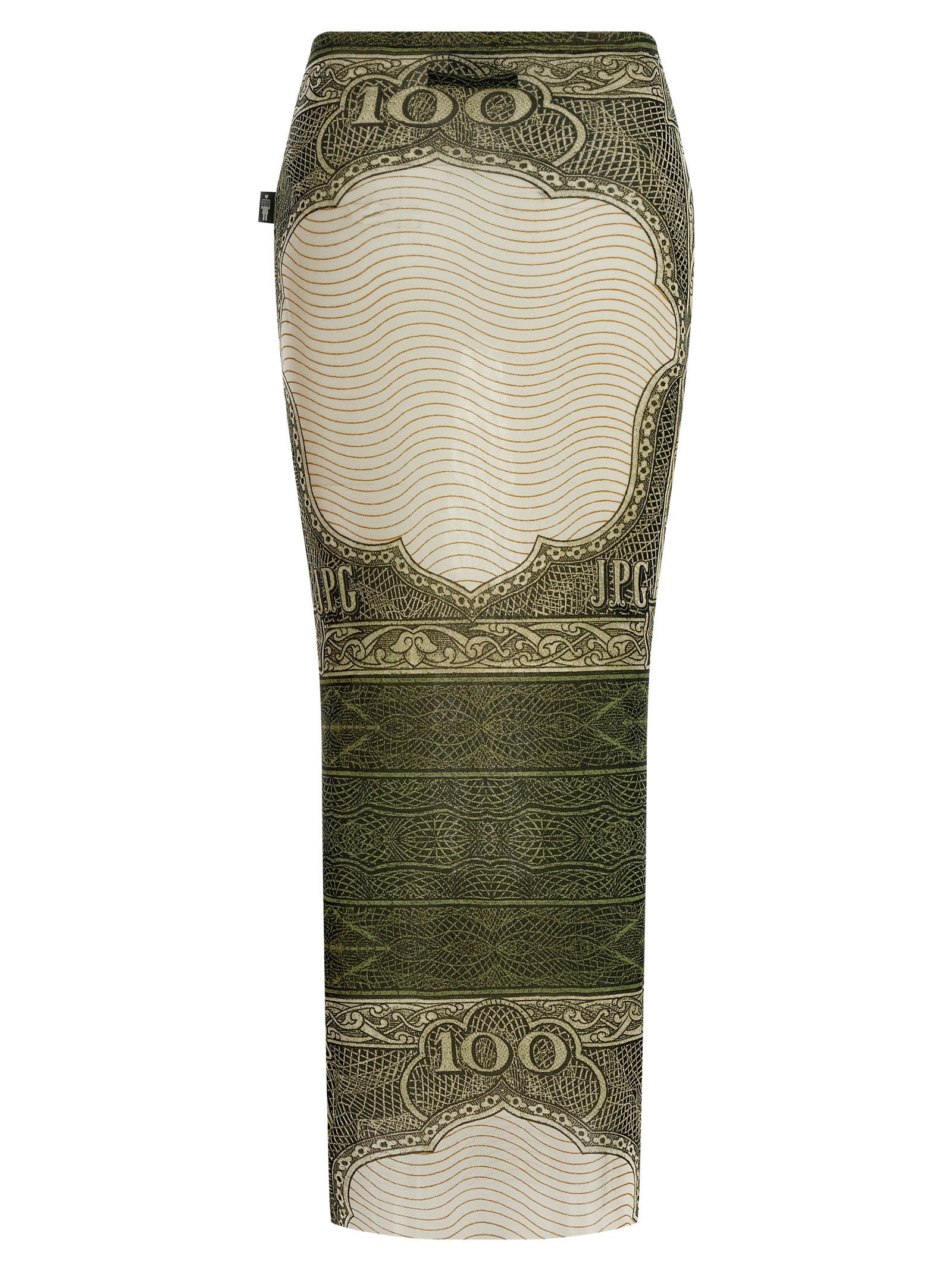 Jean Paul Gaultier Jean Paul Gaultier Re-edition - The Green Cartouche Skirt