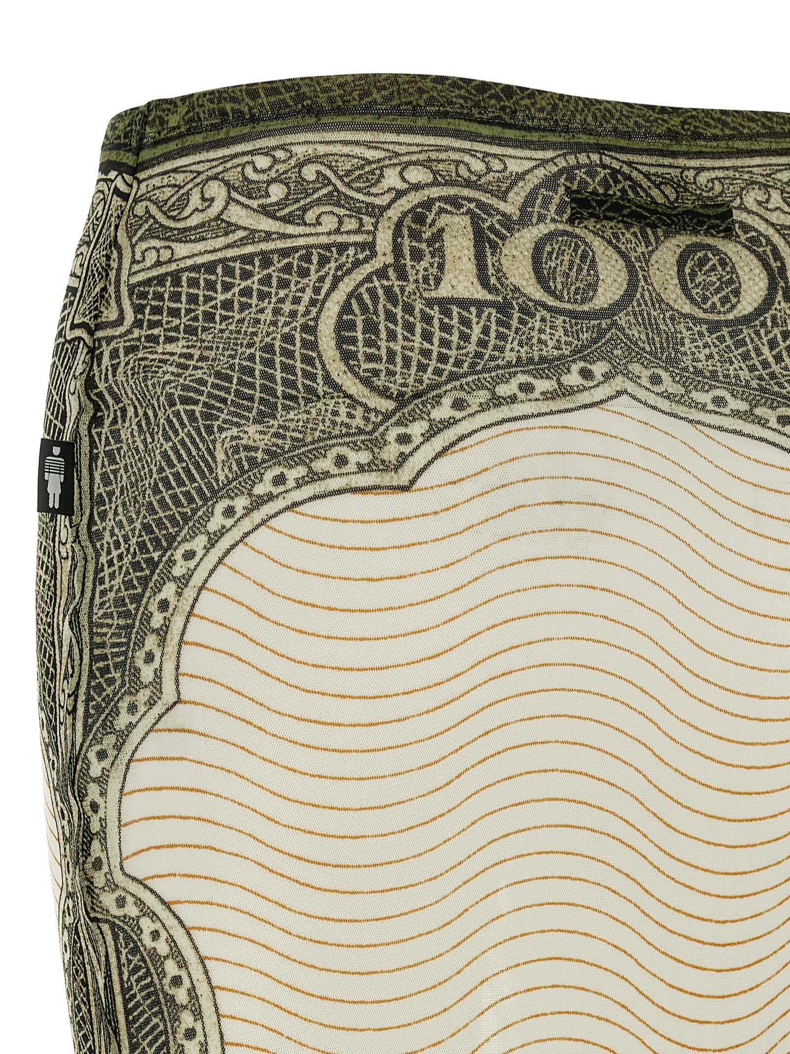 Jean Paul Gaultier Jean Paul Gaultier Re-edition - The Green Cartouche Skirt
