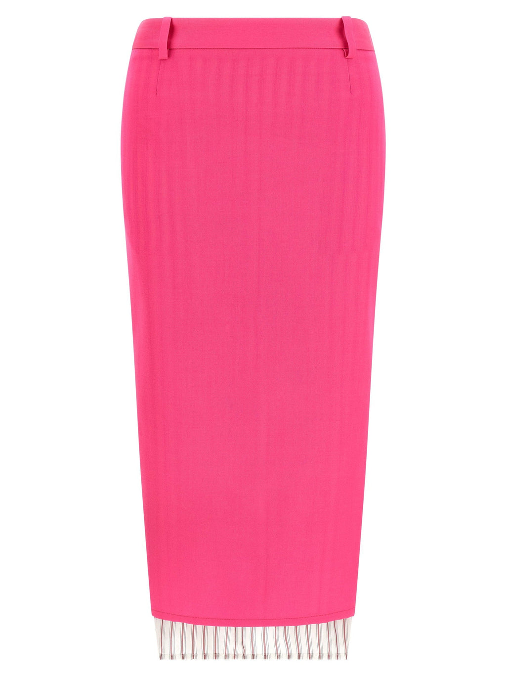 The Attico The Attico Double Layer Skirt