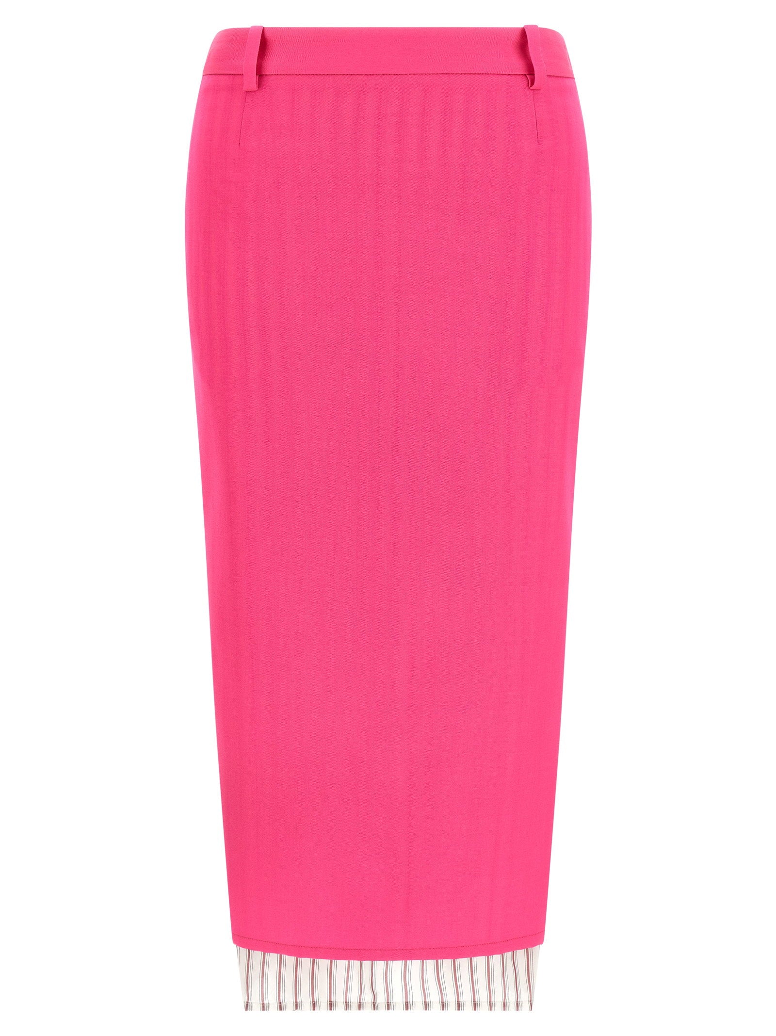 The Attico The Attico Double Layer Skirt