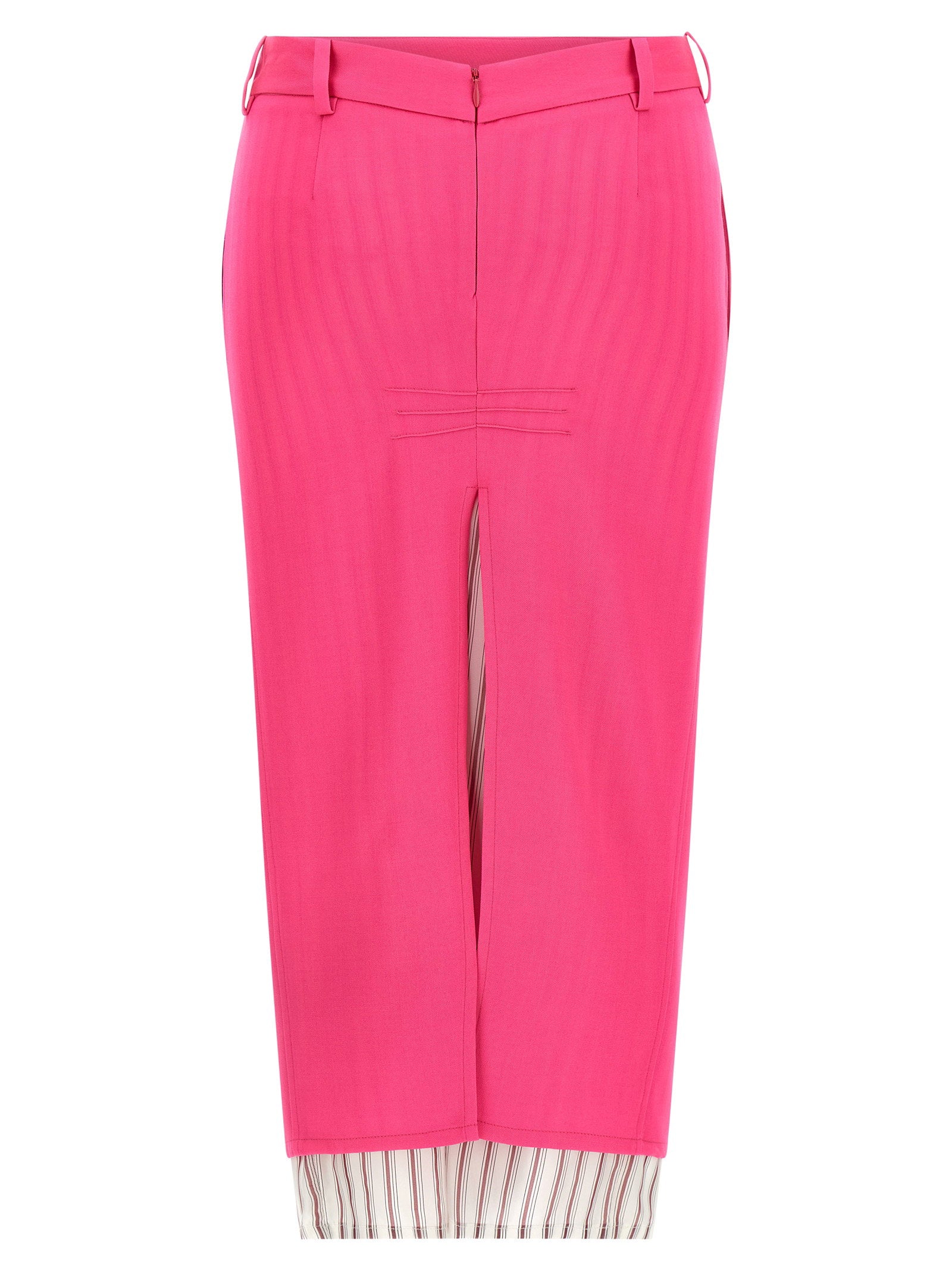 The Attico The Attico Double Layer Skirt