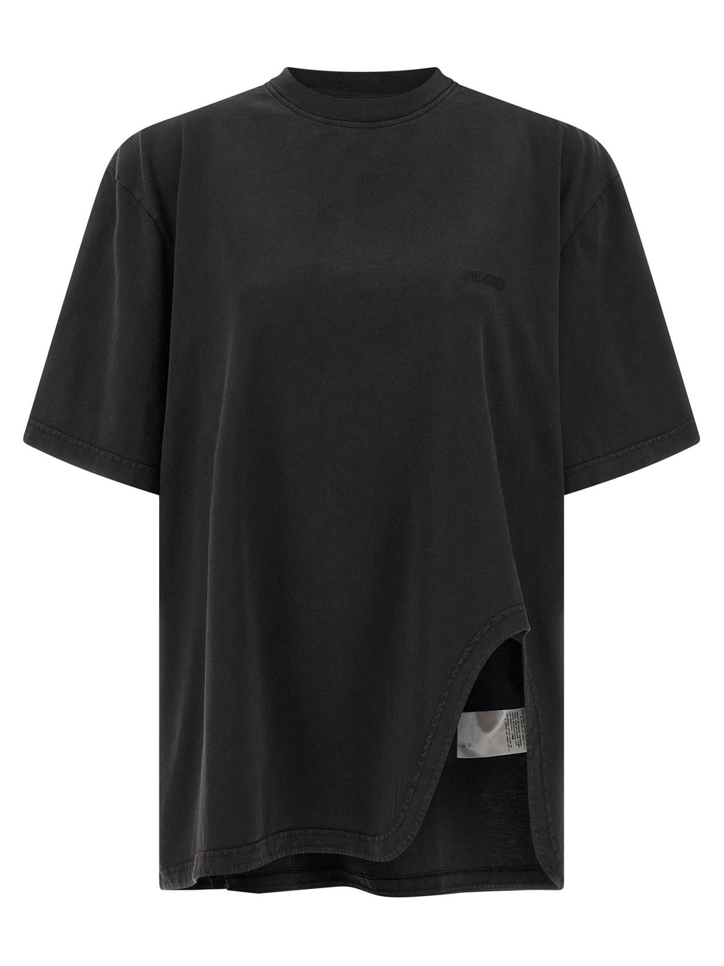The Attico The Attico Shaped Split T-shirt