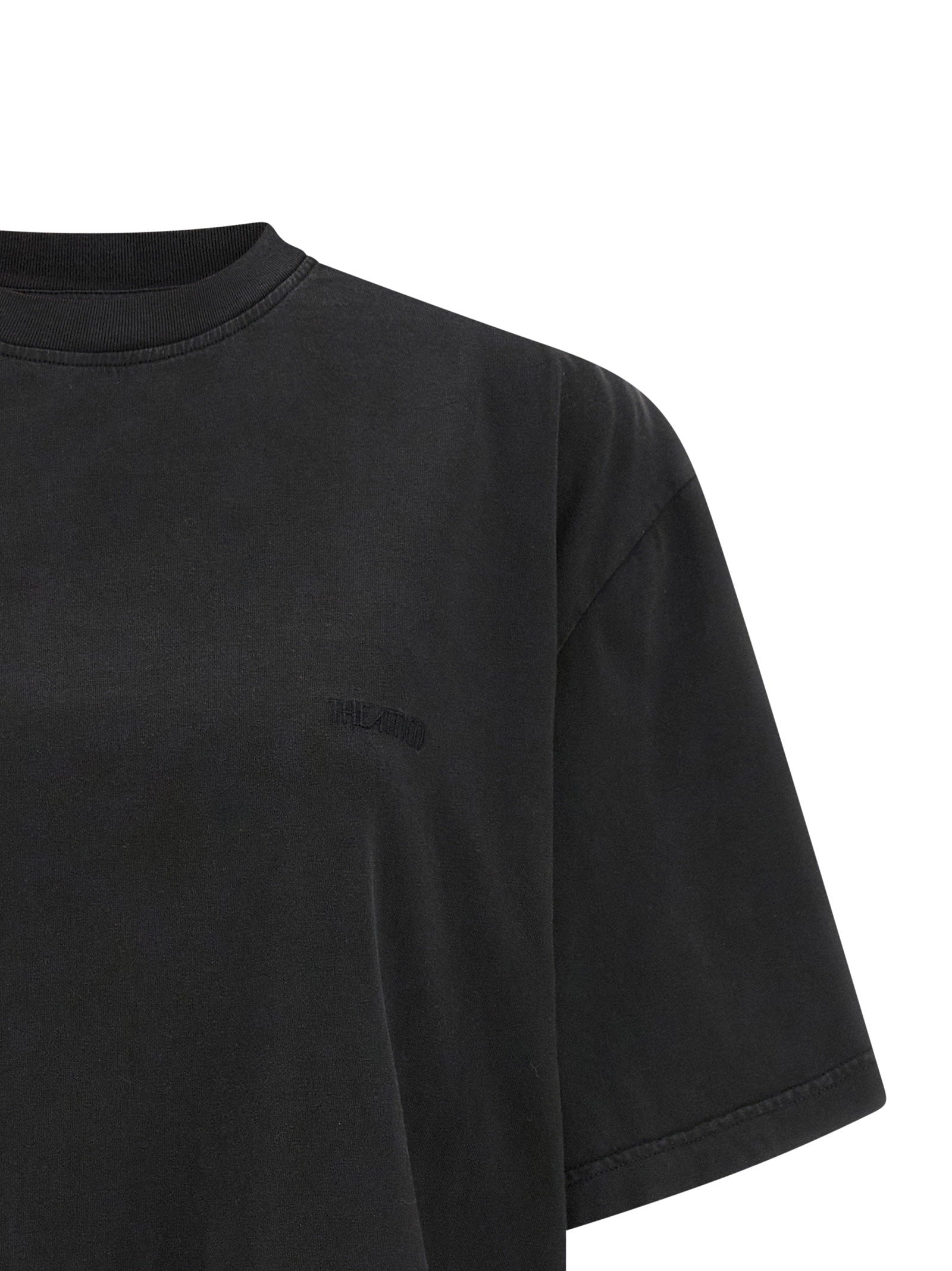 The Attico The Attico Shaped Split T-shirt