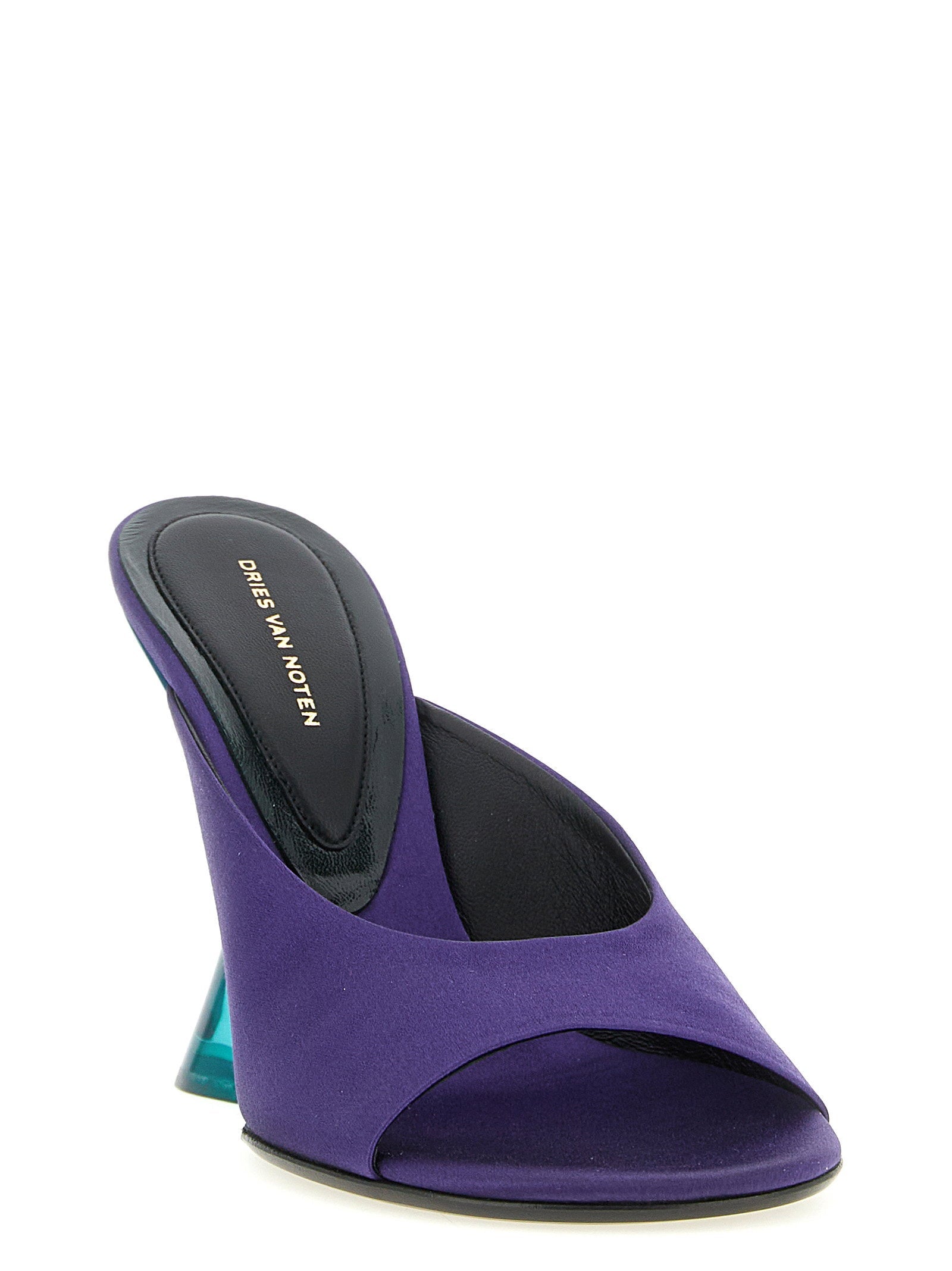 Dries Van Noten Dries Van Noten Satin Mules