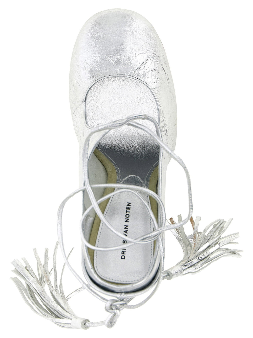 Dries Van Noten Dries Van Noten Laminated Leather Mules