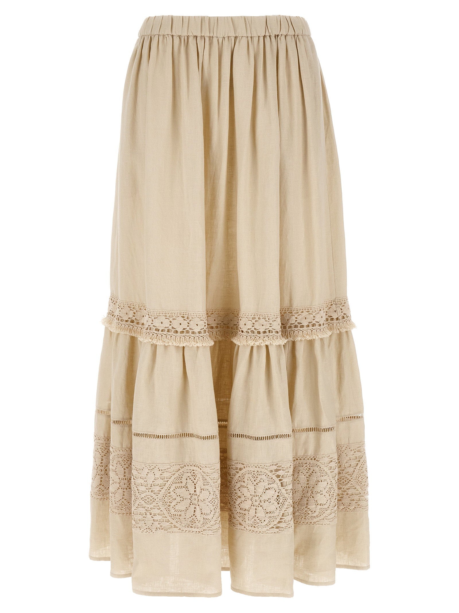 Weekend Max Mara Weekend Max Mara Wkipallore Mediterranean Ease Capsule Collection Skirt