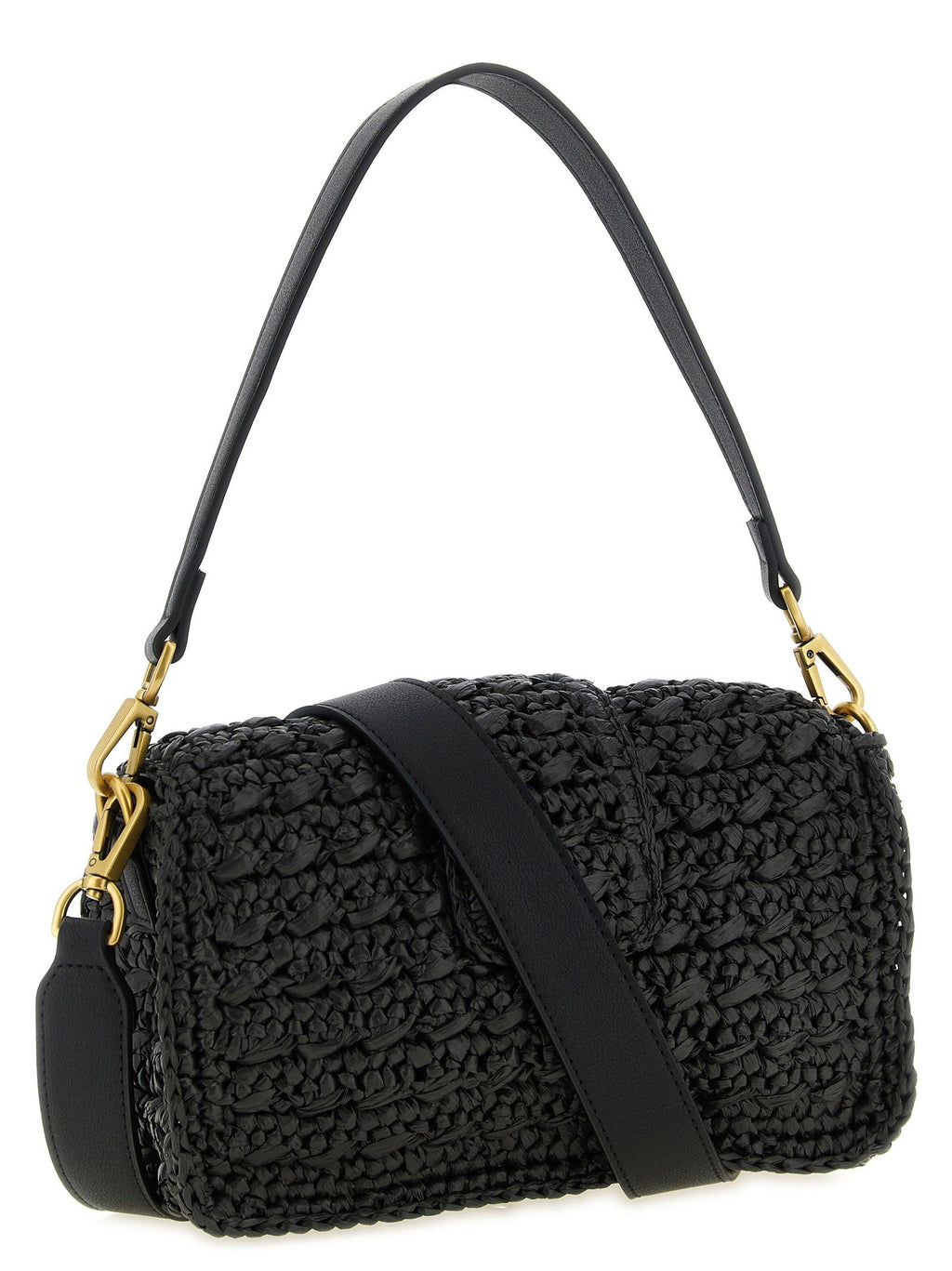 Twin Set Twin Set Raffia Crossbody Bag