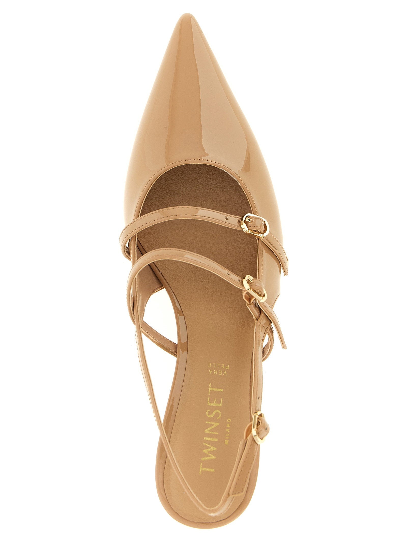 Twin Set Twin Set Patent Leather Slingback