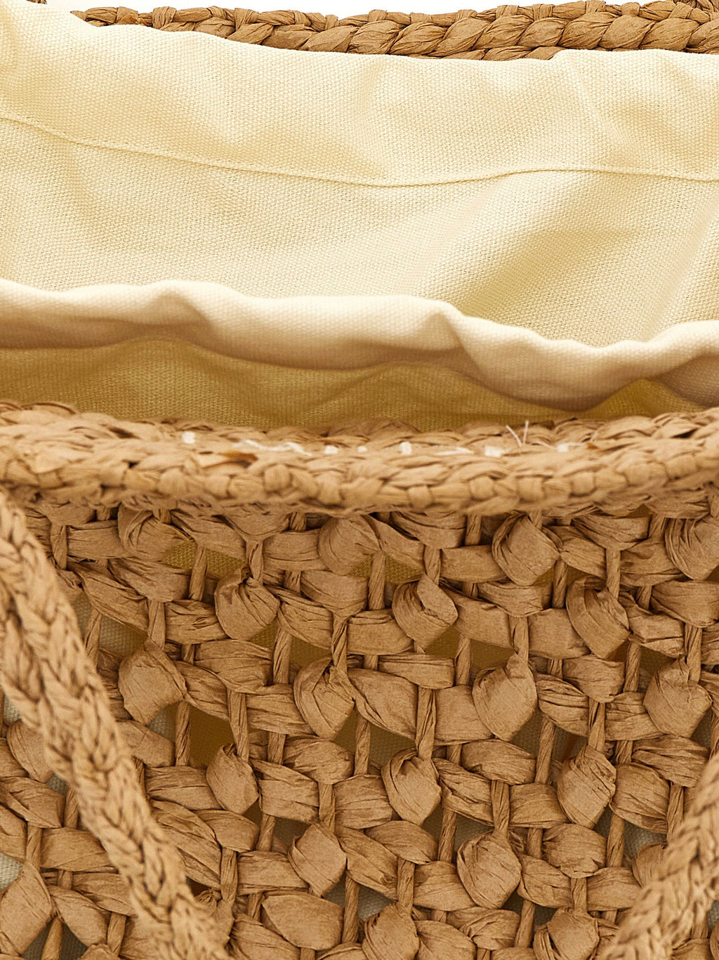 Twin Set Twin Set Straw Shopping Bag