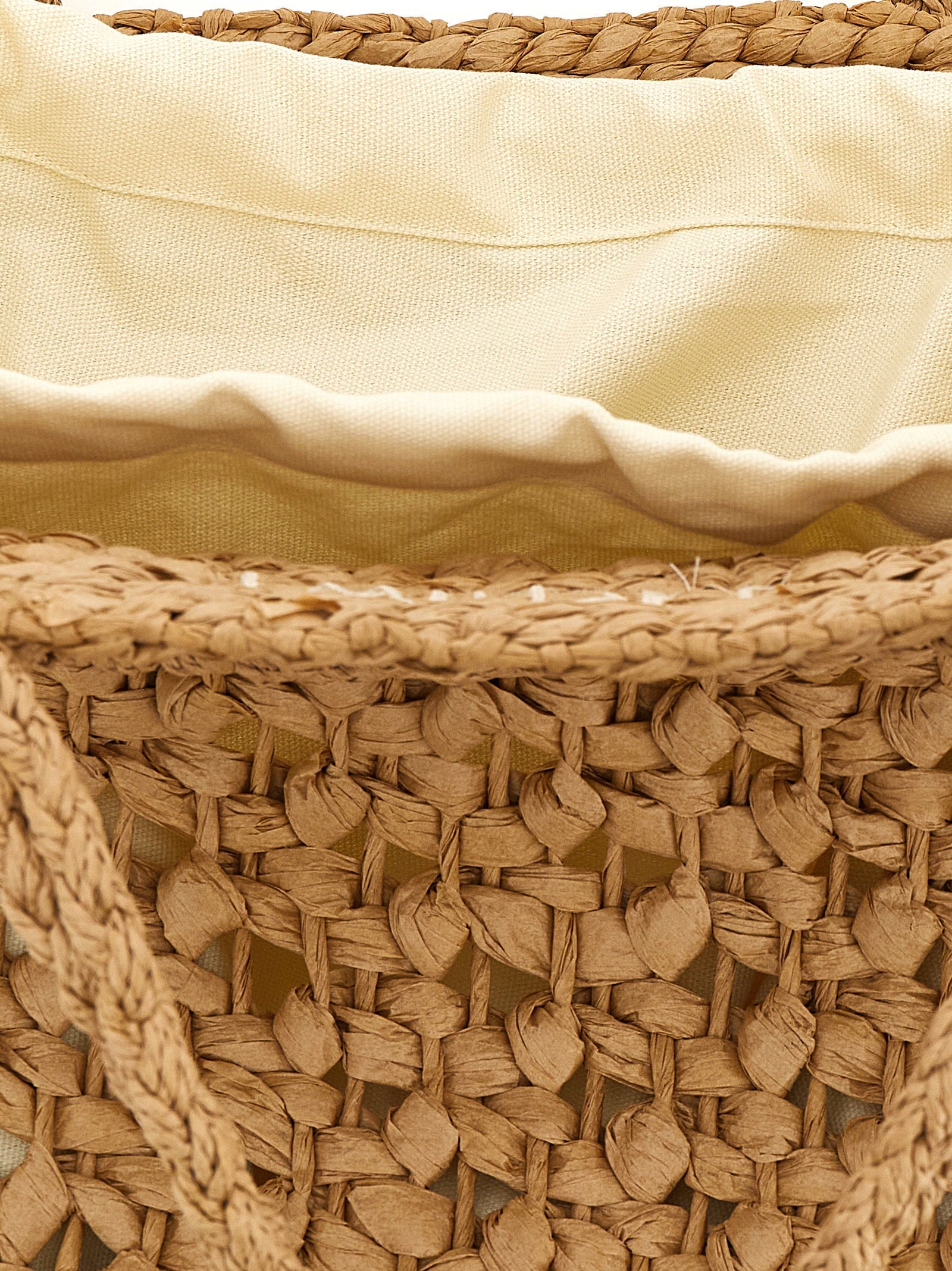 Twin Set Twin Set Straw Shopping Bag