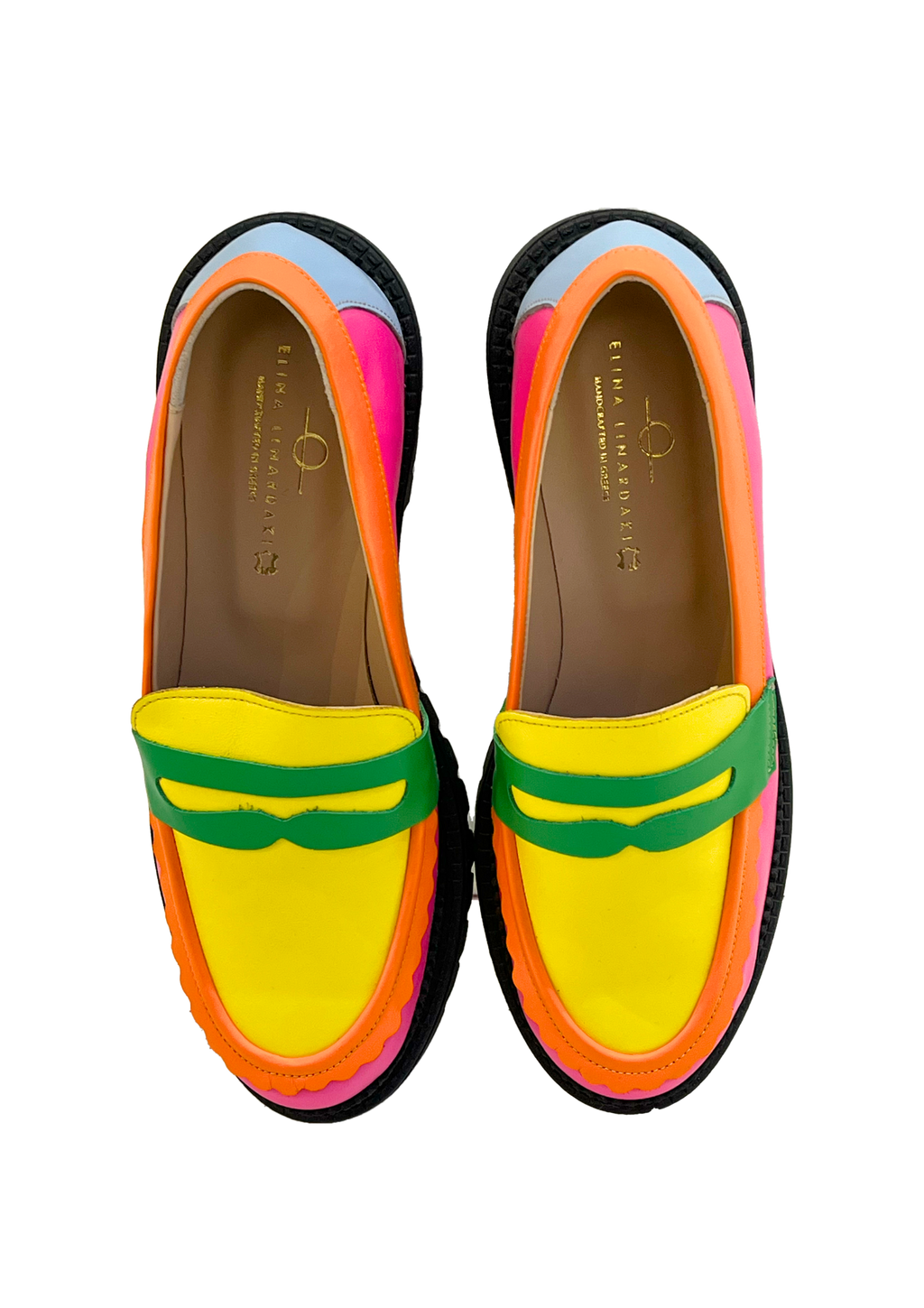 Elina Linardaki Kusama Loafers