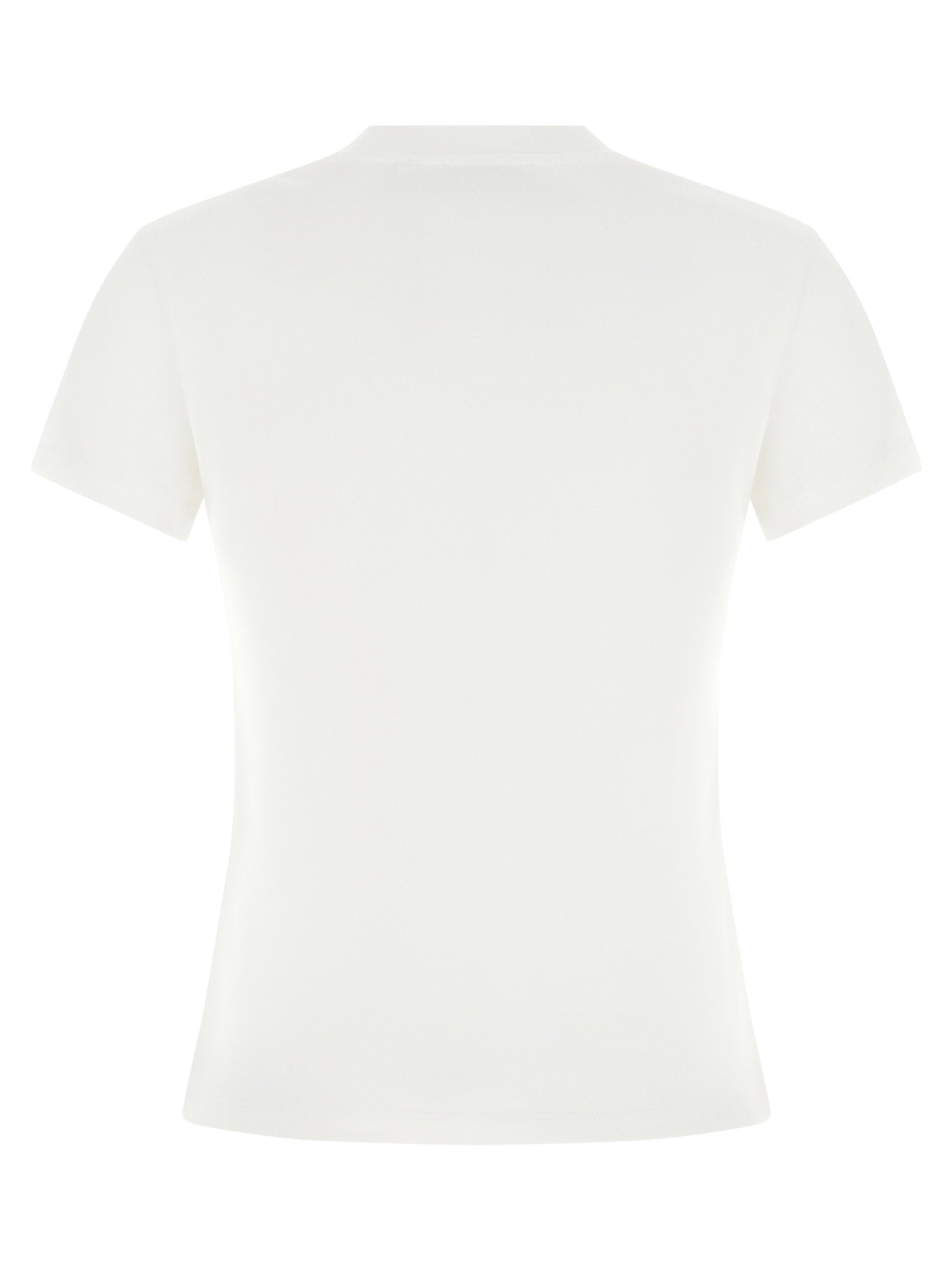 Off White Off White Logo Embroidery T-shirt