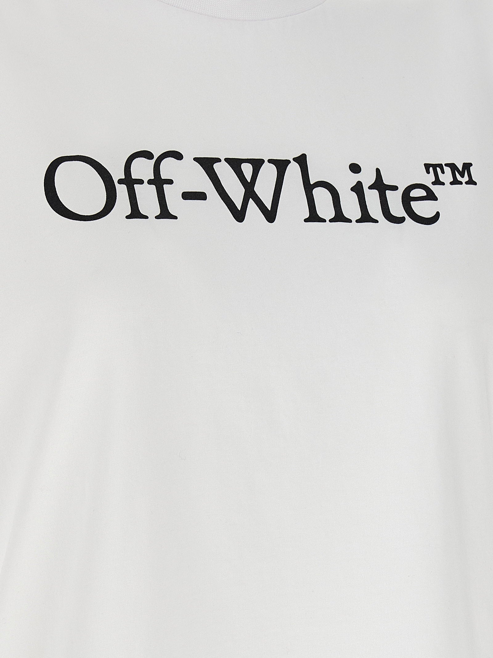 Off White Off White Big Logo Bookish T-shirt