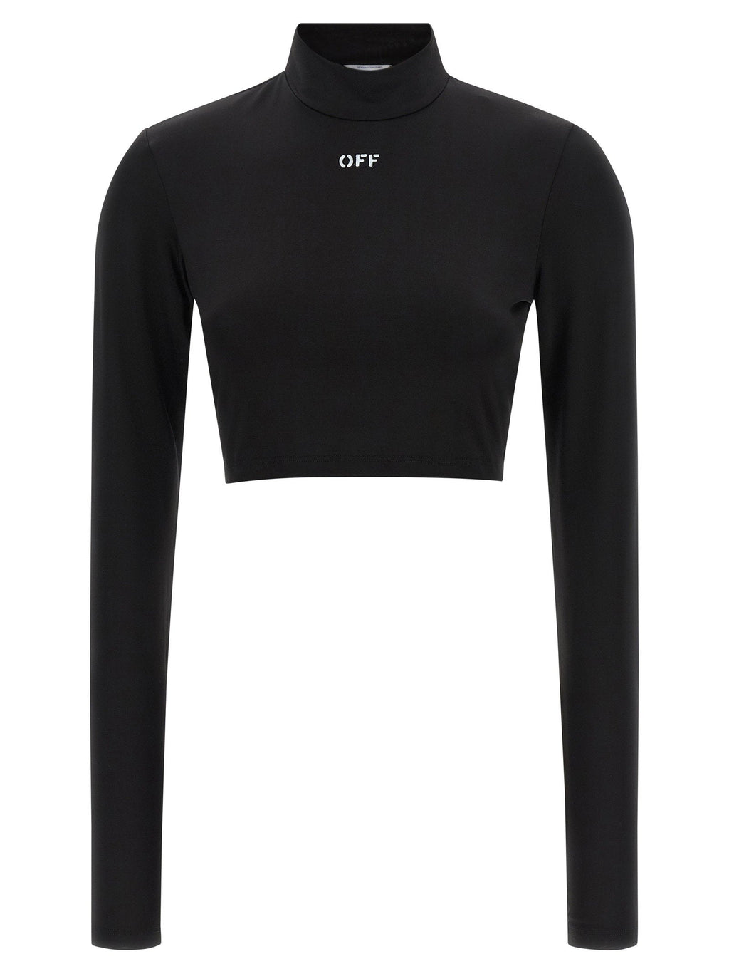 Off White Off White Off Stamp Crop Top