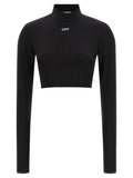 Off White Off White Off Stamp Crop Top