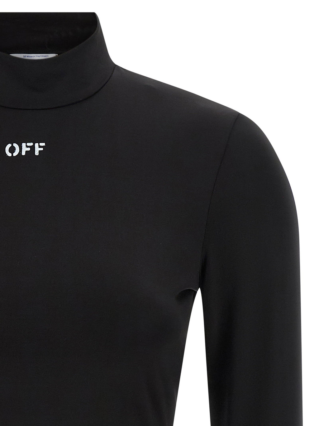 Off White Off White Off Stamp Crop Top