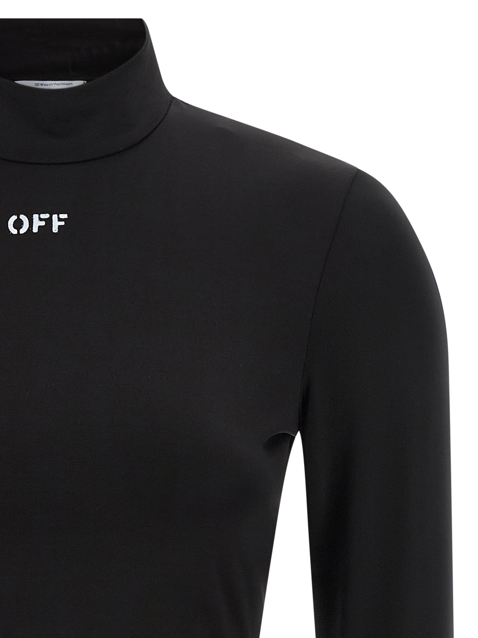 Off White Off White Off Stamp Crop Top