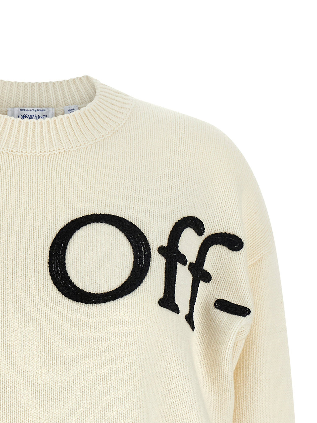 Off White Off White Bookish Shared Sweater
