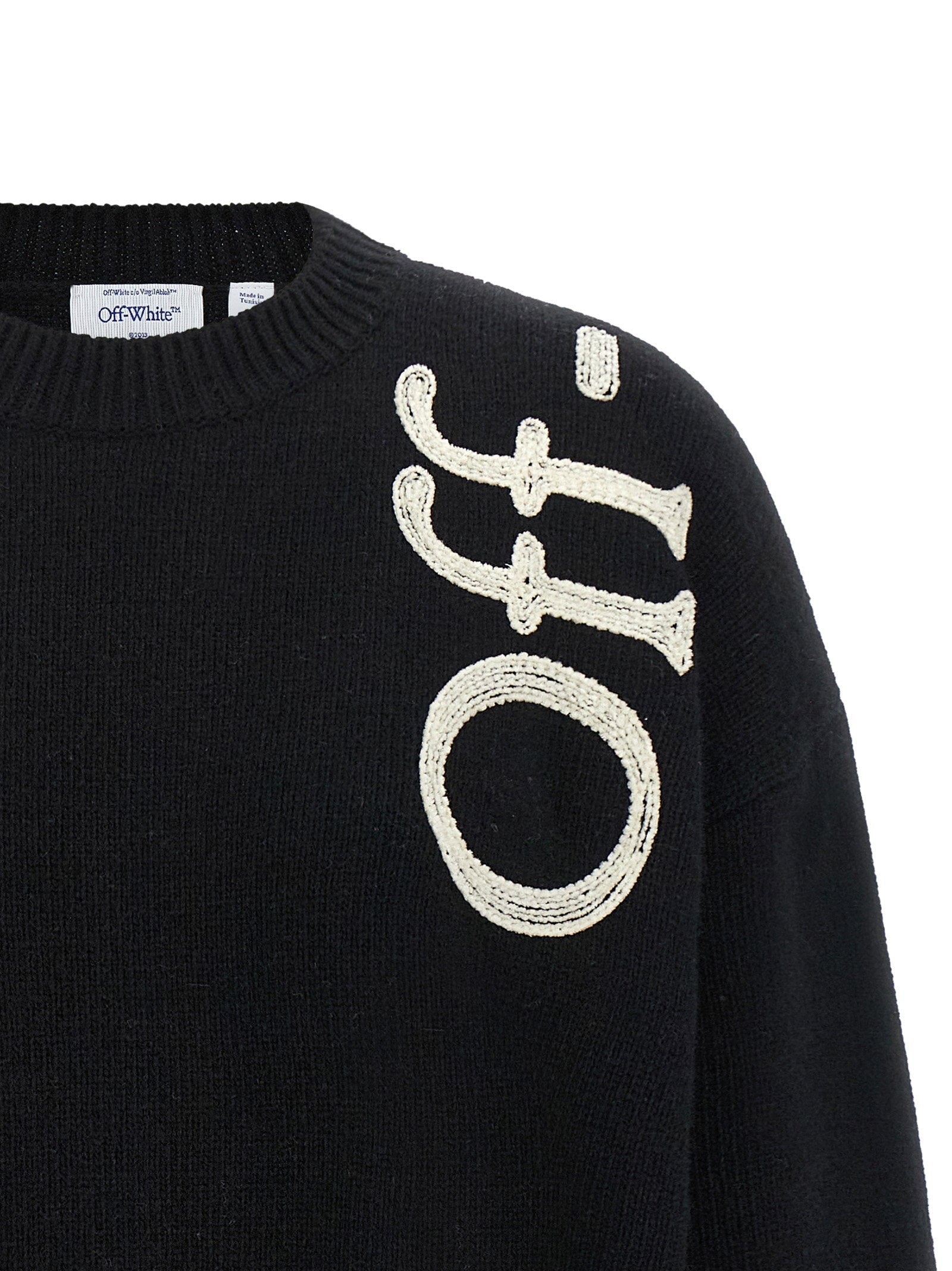 Off White Off White Vertical Bookish Sweater