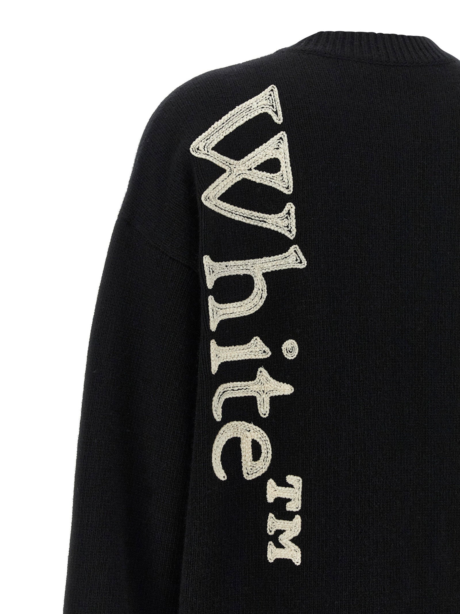 Off White Off White Vertical Bookish Sweater