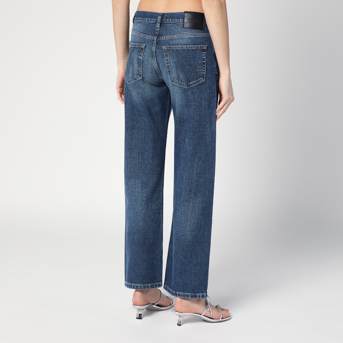 Marc Jacobs Marc Jacobs Blue washed-effect jeans
