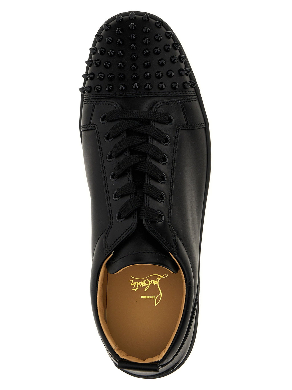 Christian Louboutin Christian Louboutin Louis Junior Spikes Flat Sneakers