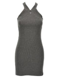 Courreges Courreges Criss Cross 90s Mini Dress