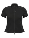 Courreges Courreges Interlock Zipped Top