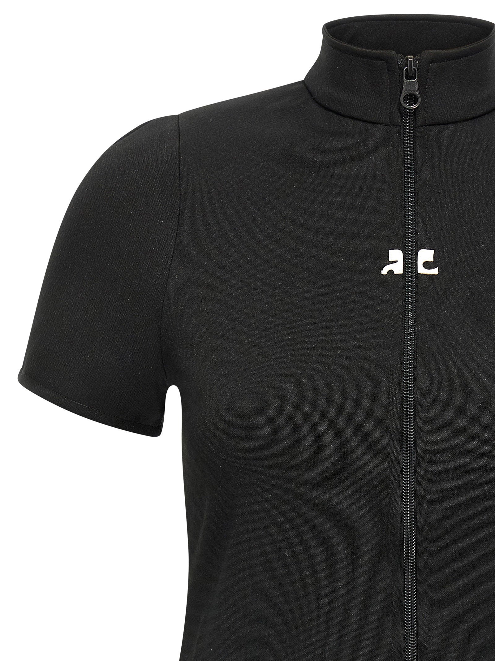 Courreges Courreges Interlock Zipped Top