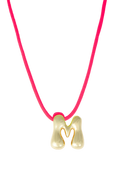 La Mome Bijou Letter Necklace