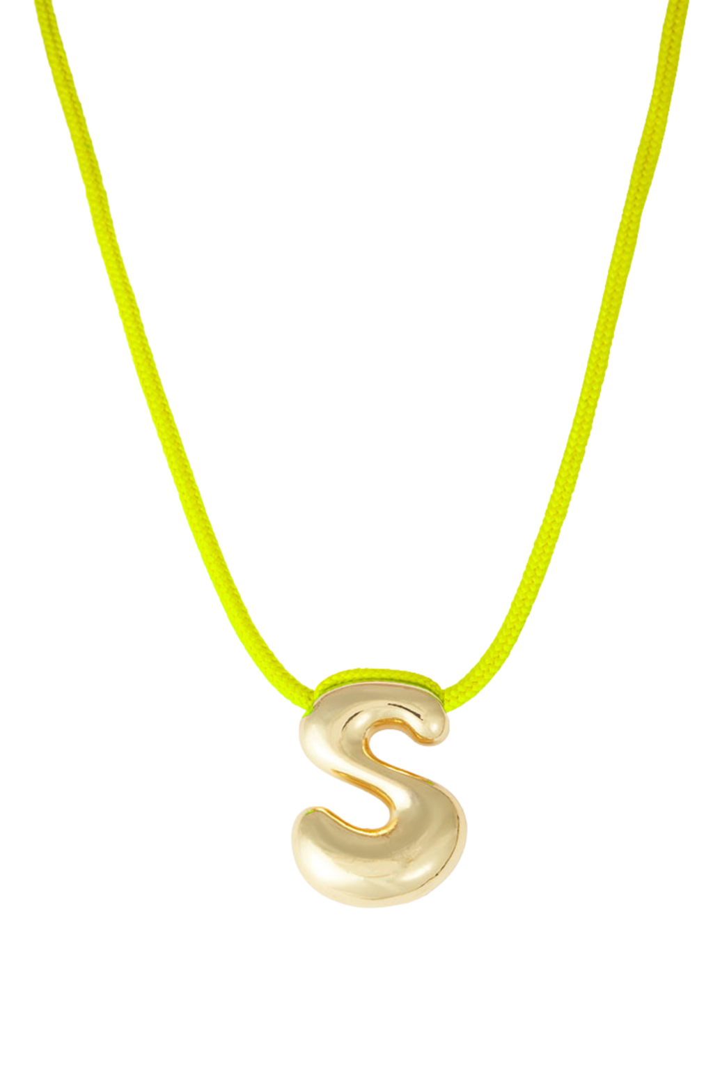 La Mome Bijou Letter Necklace