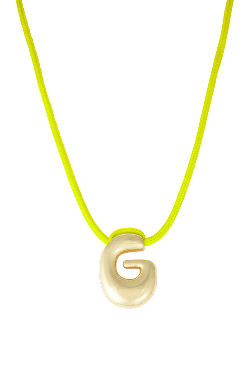 La Mome Bijou Letter Necklace