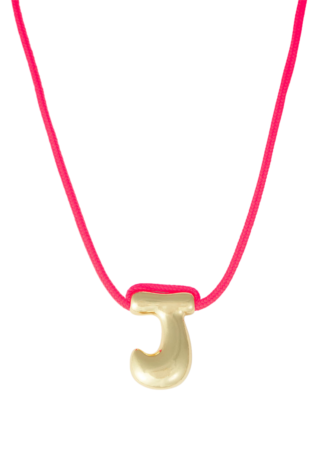 La Mome Bijou Letter Necklace