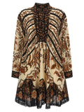 Farm Rio Farm Rio Majestic Garden Sand Dress