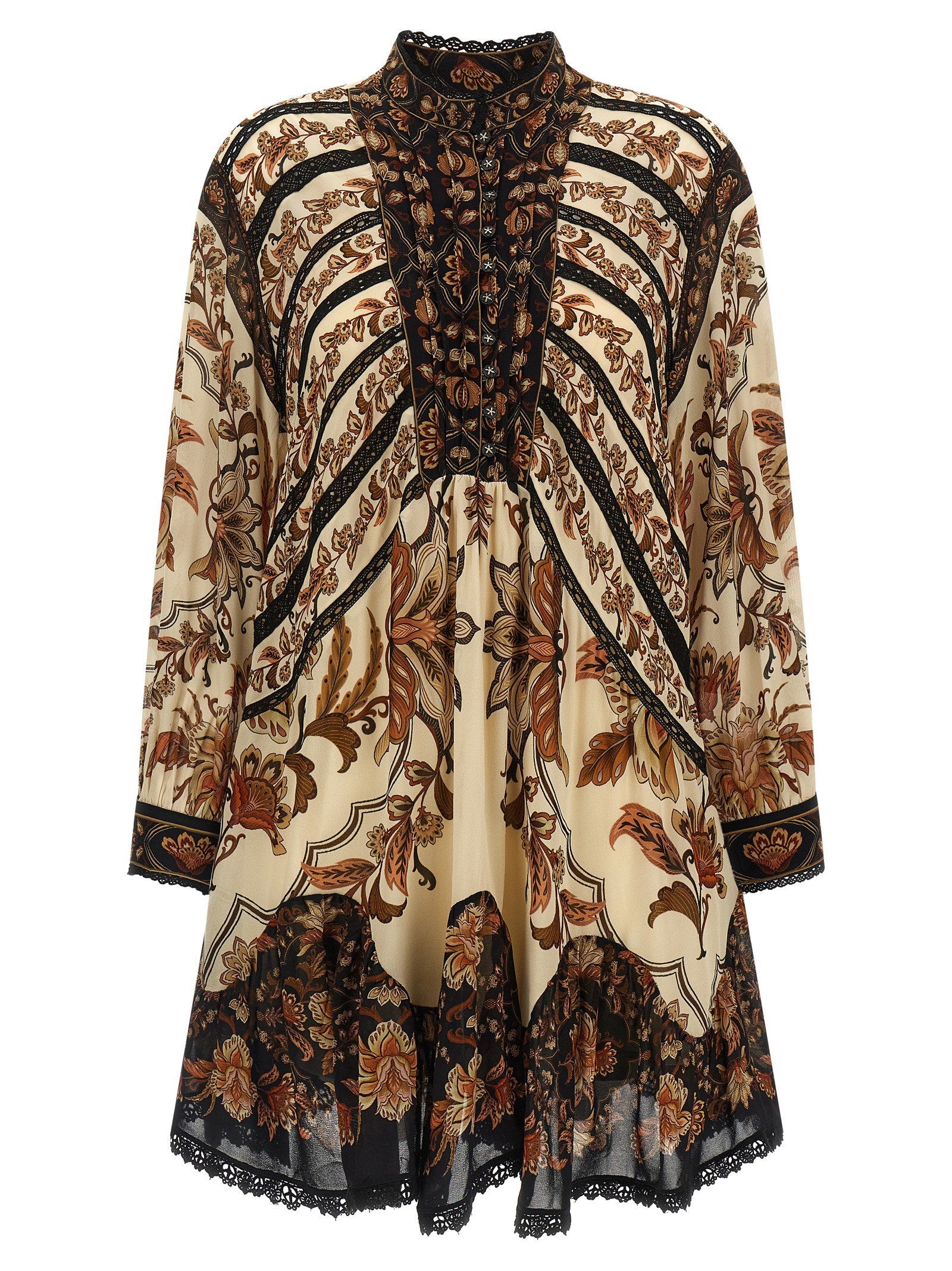 Farm Rio Farm Rio Majestic Garden Sand Dress