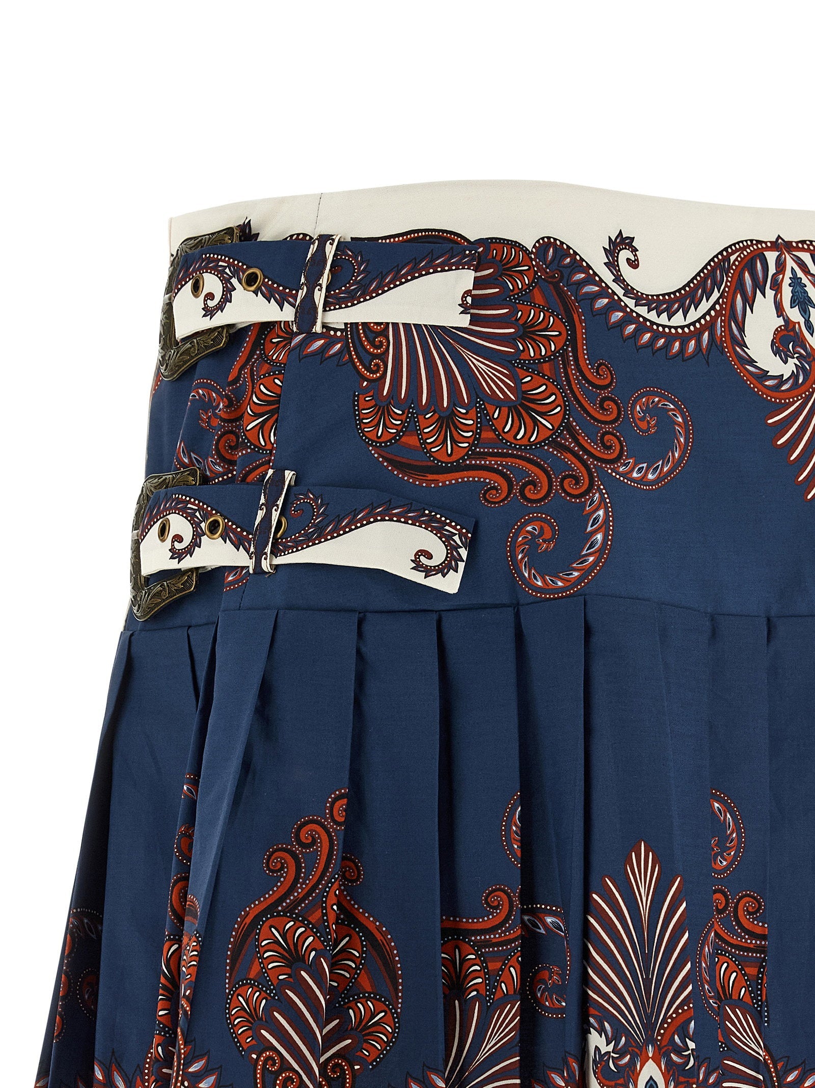 Farm Rio Farm Rio Blue Arabesque Skirt