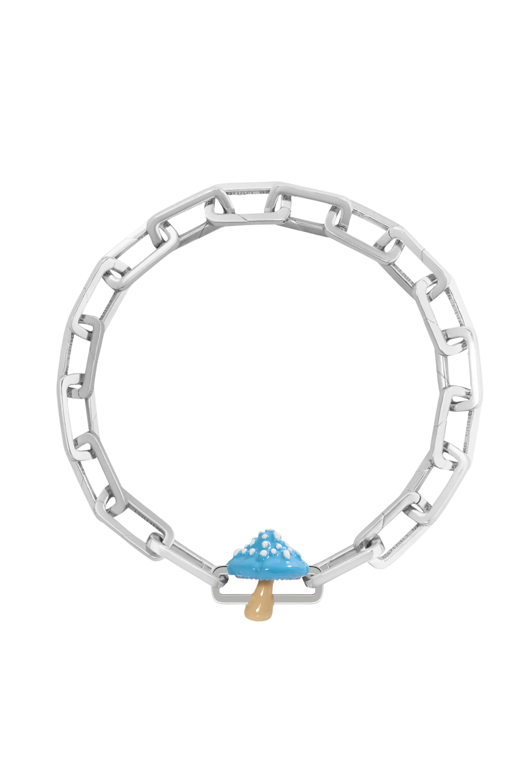 Poubel Blue Mushroom Charm