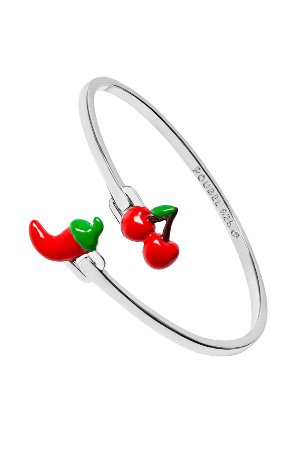 Cherry and Chill Pepper Bangle