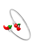 Cherry and Chill Pepper Bangle