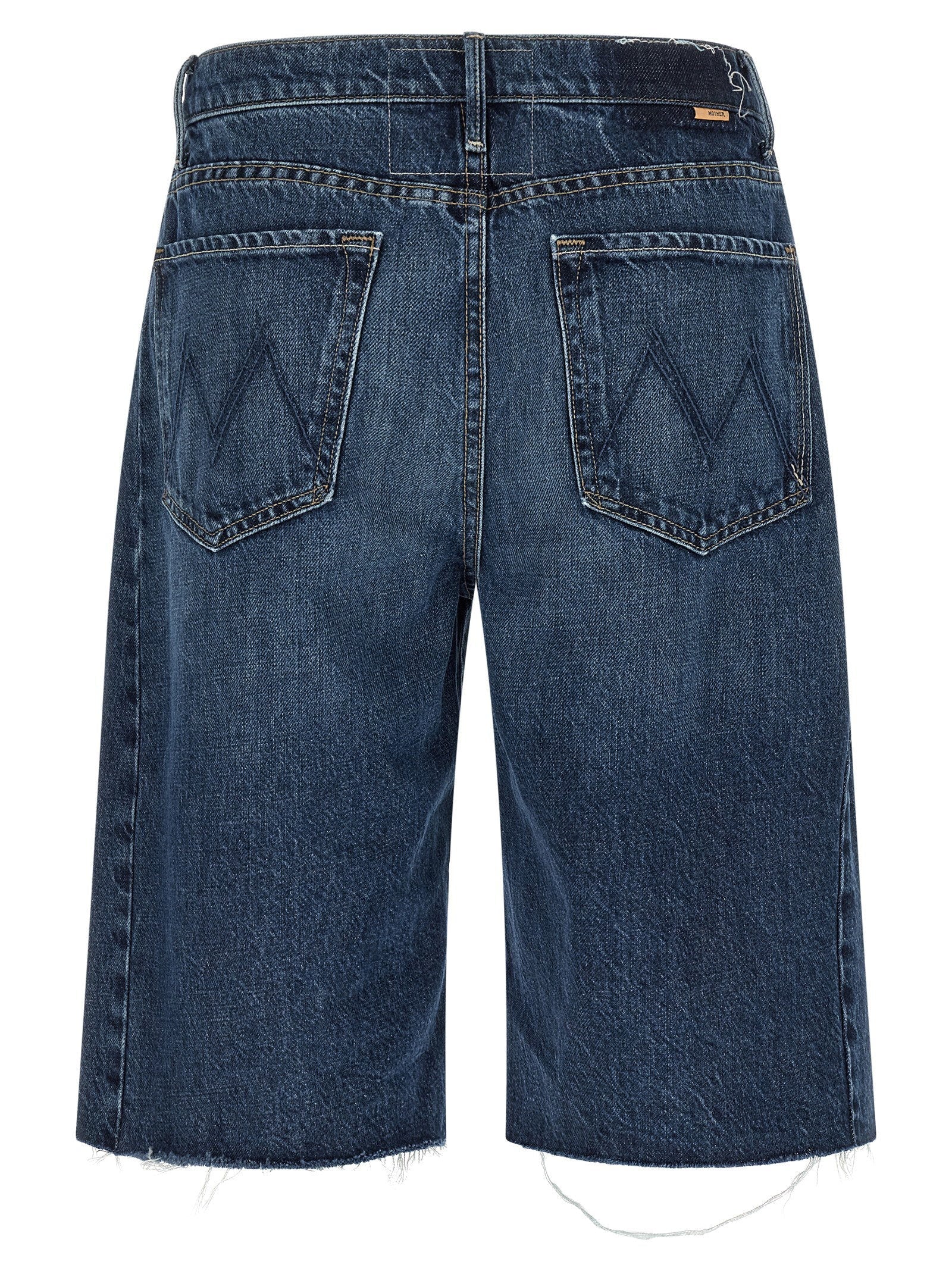 Mother Mother The Half-pipe Bermuda Fray Bermuda Shorts